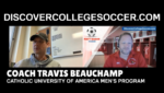 Catholic University of America Men's Soccer - Coach Travis Beauchamp