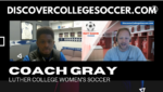 luther college women's soccer coach hollie gray