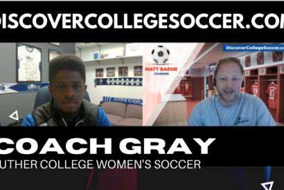 luther college women's soccer coach hollie gray