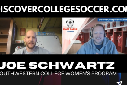 southwestern college women's soccer coach joe schwartz