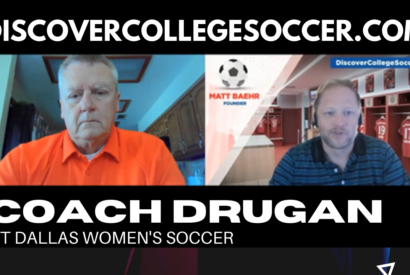 UT Dallas Women's Soccer Coach Kanute Drugan