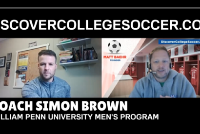 William Penn University Men's Soccer Coach Simon Brown