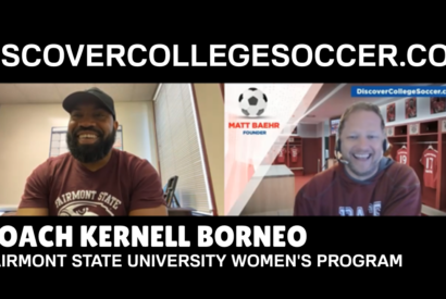 fairmont state university women's soccer coach kernell borneo