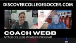Nyack College women's soccer coach emma webb