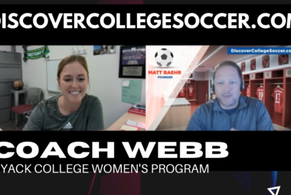 Nyack College women's soccer coach emma webb