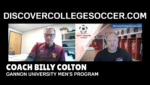 Gannon University Men's Soccer - Coach Billy Colton