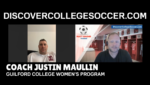 Guilford College Women's Soccer - Coach Justin Maullin