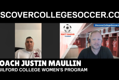 Guilford College Women's Soccer - Coach Justin Maullin