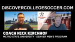 Metro State Men's Soccer Nick Kirchhof