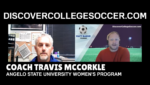 Angelo State University Women's Soccer - Coach Travis McCorkle