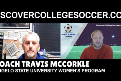 Angelo State University Women's Soccer - Coach Travis McCorkle