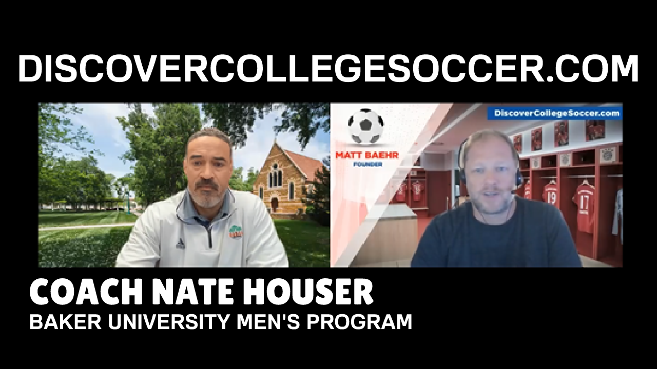 Baker University Men's Soccer - Coach Nate Houser