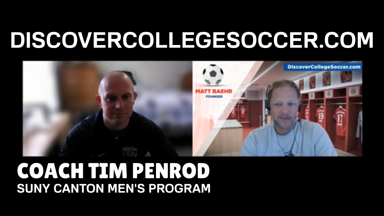 SUNY Canton Men's Soccer - Coach Tim Penrod