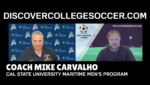 Cal State Maritime Men's Soccer - Coach Mike Carvalho