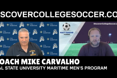 Cal State Maritime Men's Soccer - Coach Mike Carvalho