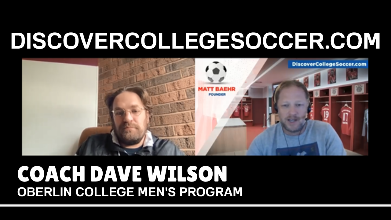 Oberlin College Men's Soccer - Coach Dave Wilson