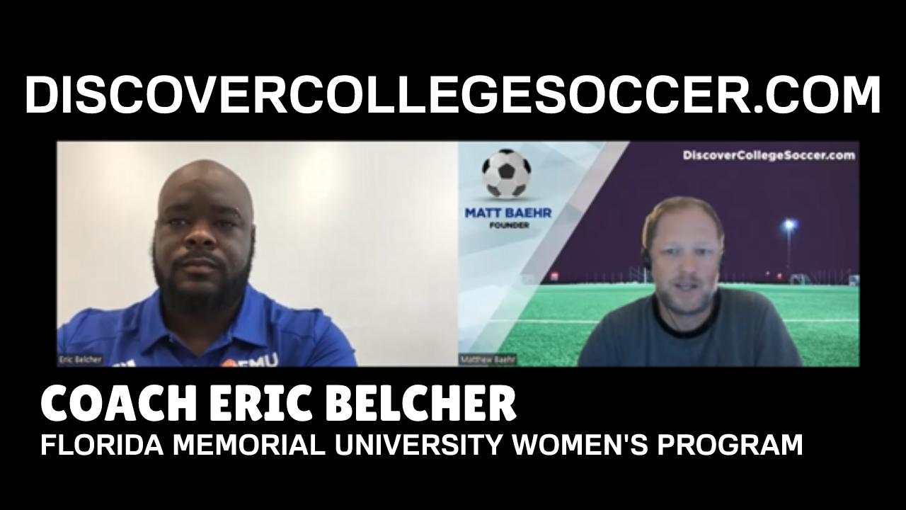 Florida Memorial University Women’s Soccer - Coach Eric Belcher