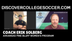 University of Arkansas Pine Bluff Women’s Soccer - Coach Erik Solberg