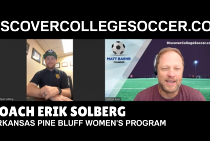 University of Arkansas Pine Bluff Women’s Soccer - Coach Erik Solberg