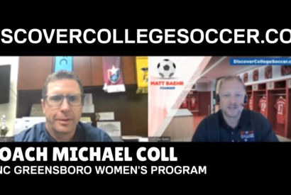 UNC Greensboro Women's Soccer - Coach Michael Coll