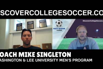 Washington & Lee University Men's Soccer - Coach Mike Singleton