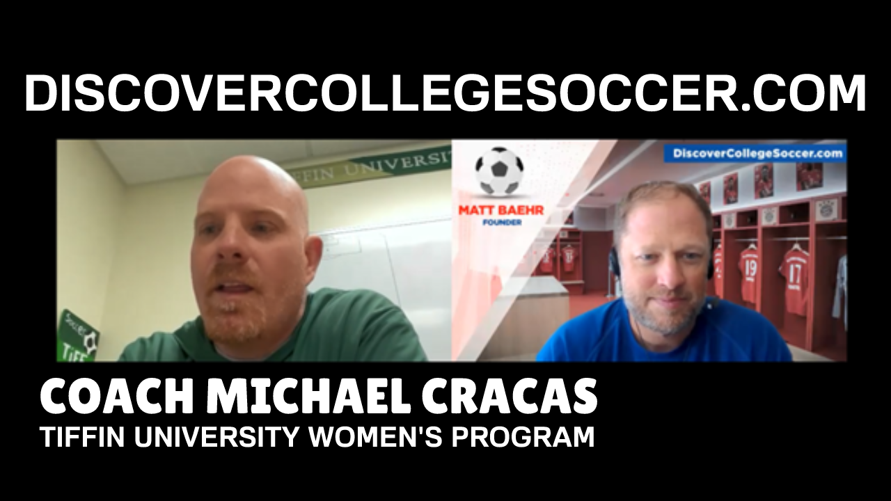 Tiffin University Women's Soccer - Coach Michael Cracas