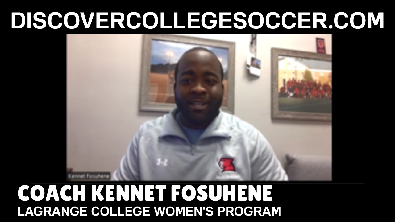 LaGrange College Women's Soccer - Coach Kennet Fosuhene