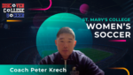 St. Mary’s College Women’s Soccer – Coach Peter Krech